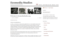 Desktop Screenshot of ecomediastudies.org